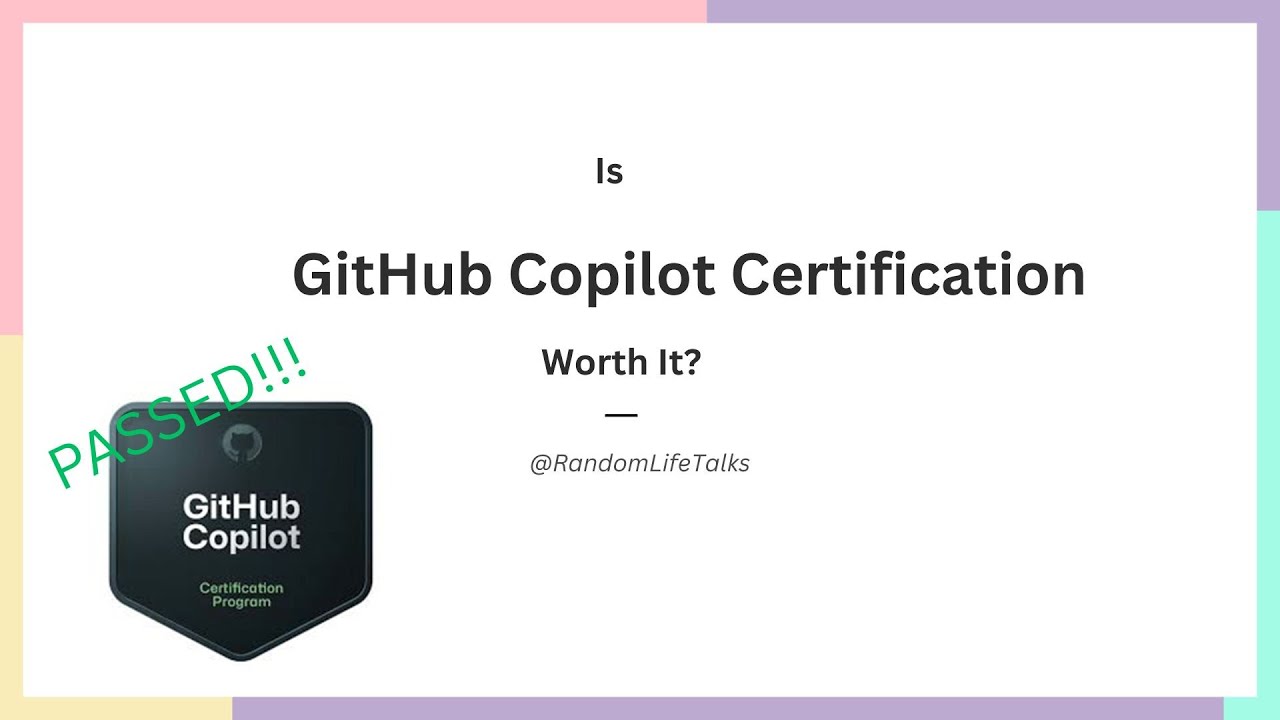 Is the GitHub Copilot Certification Worth It? 🤯 - YouTube
