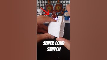 3D-Printed Super Loud Fidget Switch 📢⚪️ #3dprinting #fidget #satisfying
