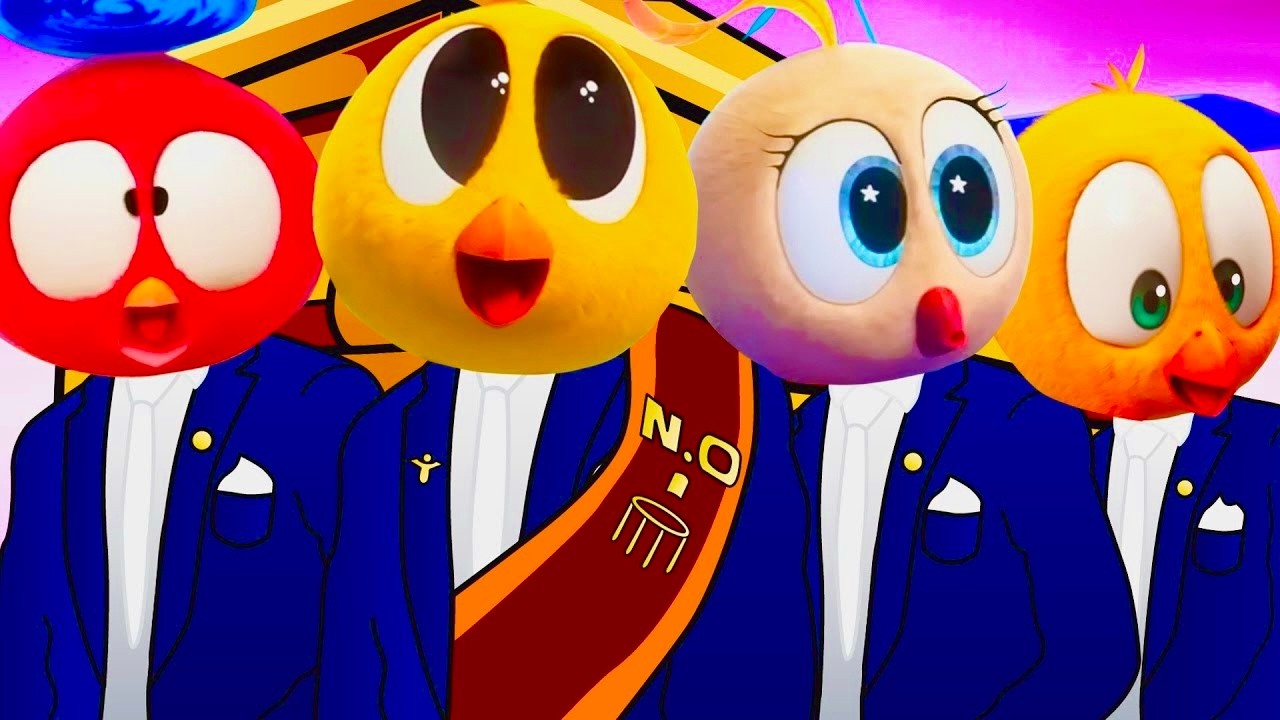 Where's Chicky? Fun dancing to music! 🔴