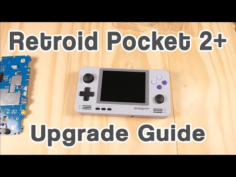 Retroid Pocket 2+ PCB Upgrade Guide