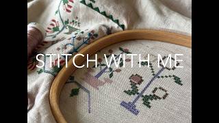 Flosstube Extra! Stitch With Me