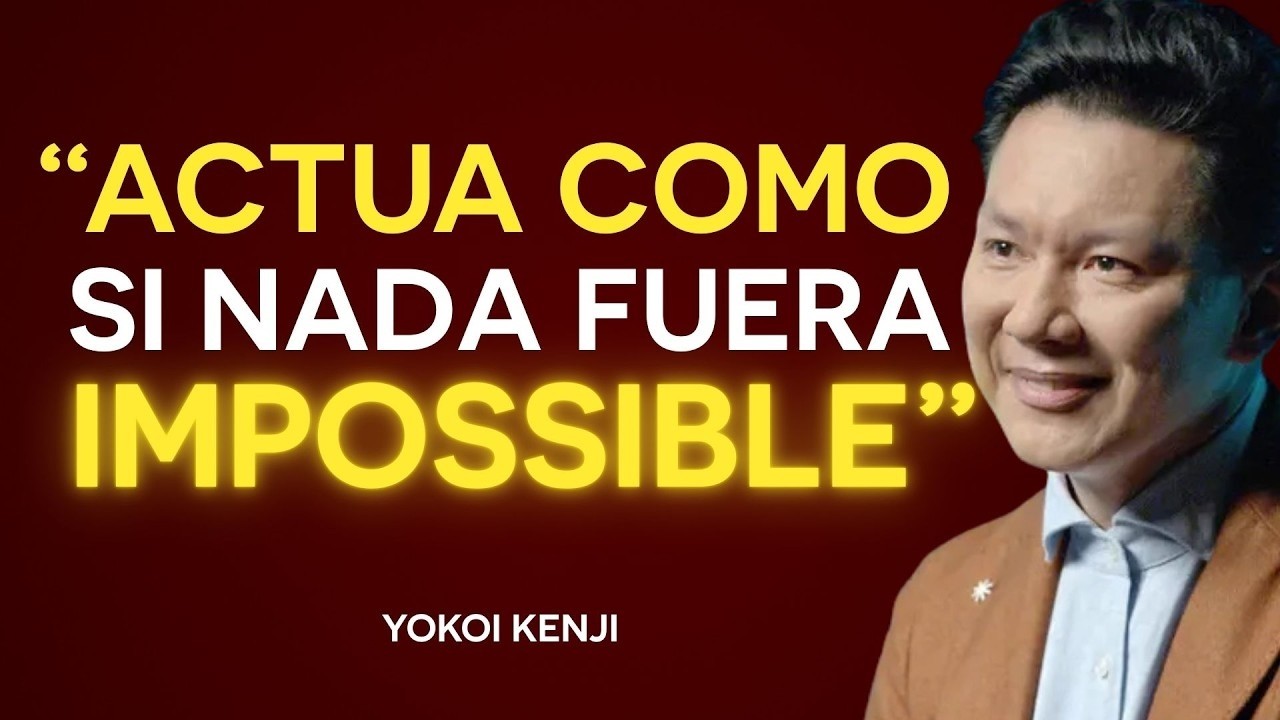 CÓMO CAMBIAR TU FORMA DE PENSAR para LOGRAR el ÉXITO | Yokoi Kenji