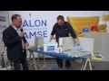 Mapelastic aquadefense mapei  systme dtanchit  dmonstration salon samse 2017