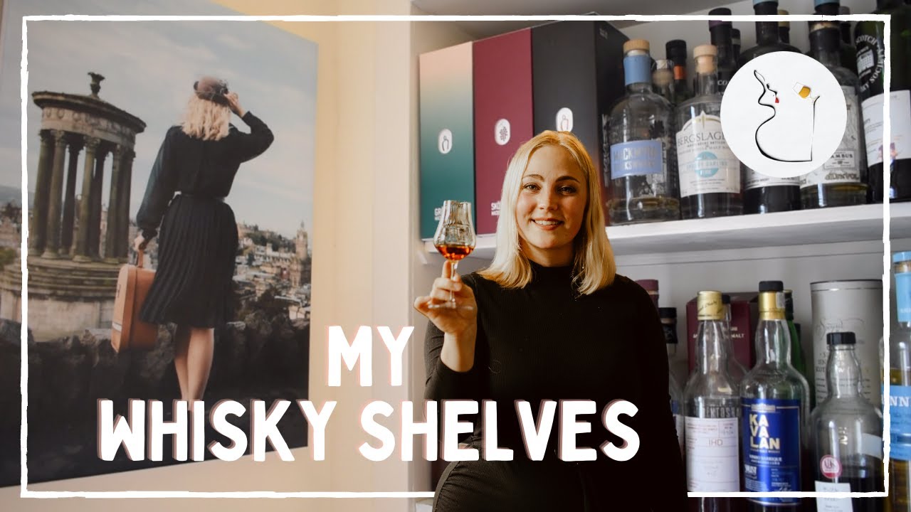 SWEDISH GIRL SHOWS YOU HER WHISKY COLLECTION