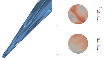 3D Flow in a Riser