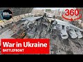 War in Ukraine from the sky