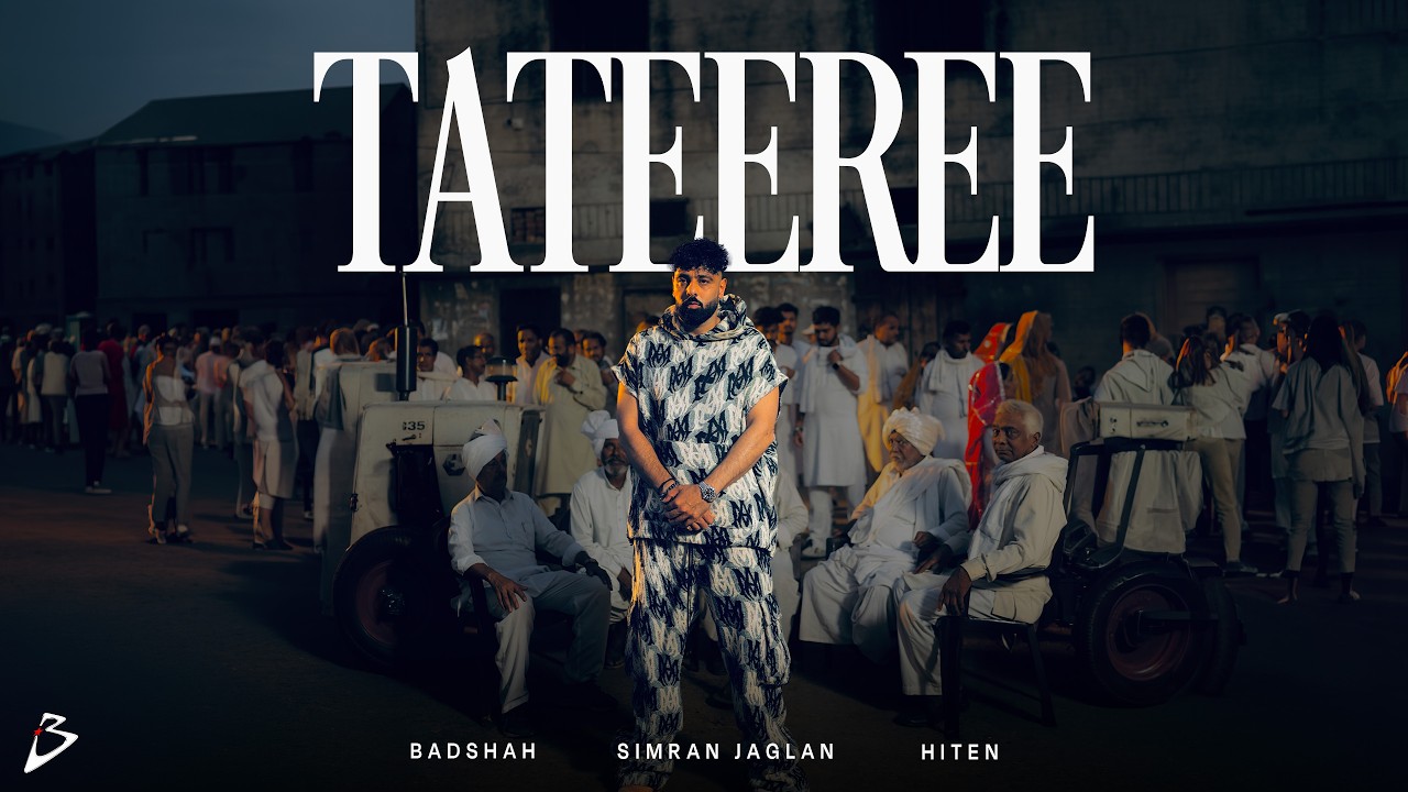 Tateeree | Badshah X Simran Jaglan X Hiten | Biggest Track Of The Year |  Official Music Video