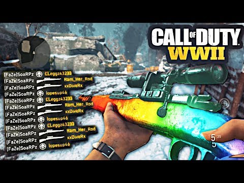 1 HOUR OF INSANE WW2 BANGERS! CALL OF DUTY SNIPER MONTAGE