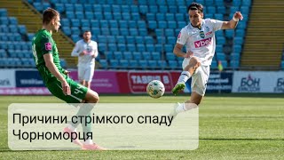 Одеський «Чорноморець» ризикує покинути УПЛ: які причини такого стрімкого спаду «моряків»/OKAZIYA