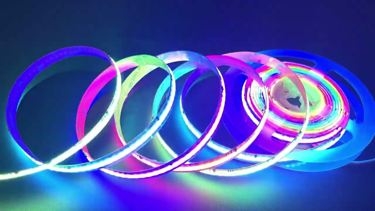 630LEDs/M RGBIC COB Strip—The ULTIMATE Smart Light for Gaming, Bars & Parties (No Flicker, No Gaps!)