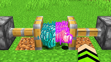 Minecraft, maar ik kan alle items combineren