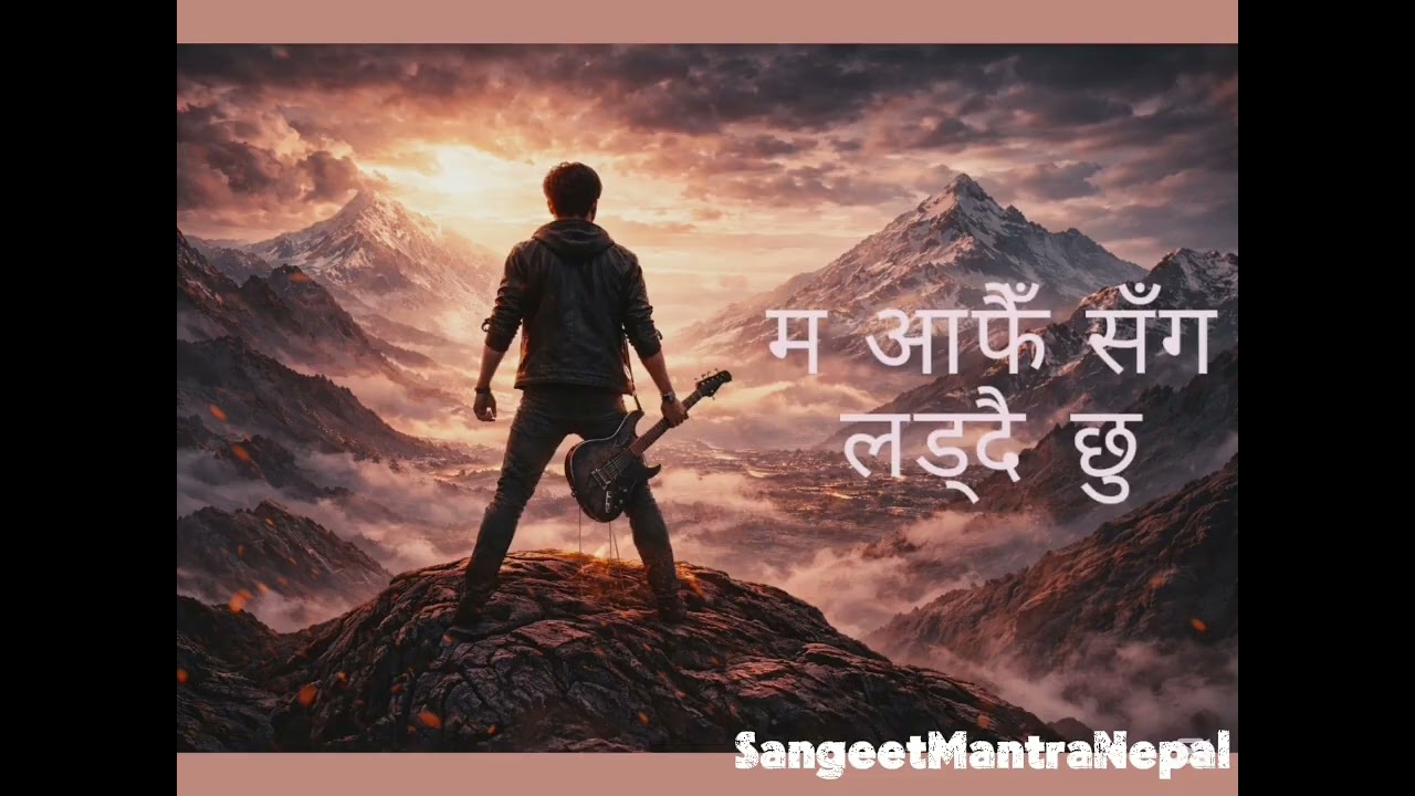 MAH AFAII SANGA LADDAII XU(म आफैँ सँग लड्दै छु) Nepali Song...