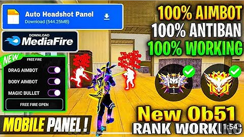 Ob51 Update Auto Headshot Config File 🚀🎯 freefire aimbot + aimlock 🎯 | Headshot config file free 