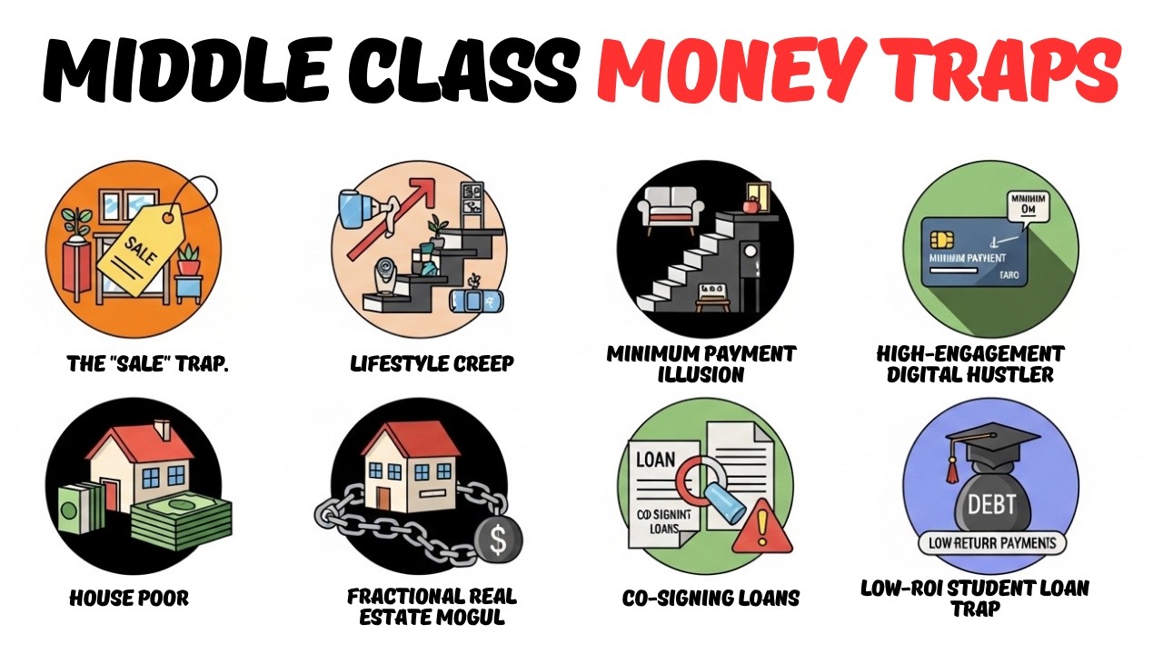 Every MONEY TRAP the Middle Class Falls Into Explained