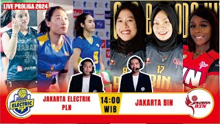 Live proliga 2024, Jakarta Electric PLN vs Jakarta BIN