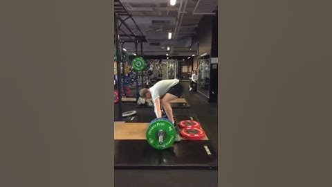 3 x Deficit Snatch Pull 140kg