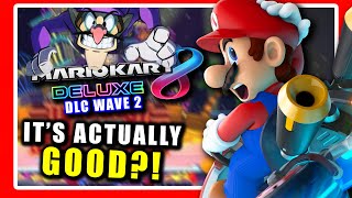 Mario Kart 8 Deluxe Booster Course Wave 2 DLC is Good? - NINTENDO LISTENED TO THE FANS?!