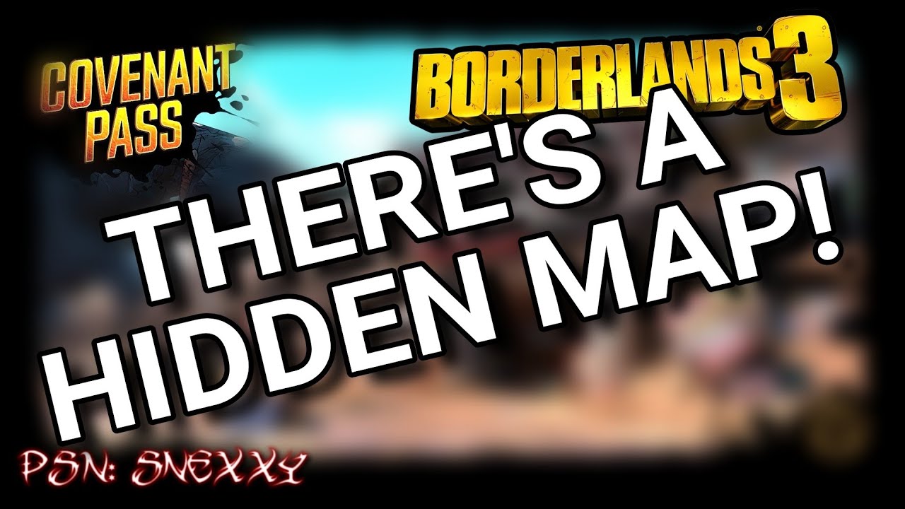 Borderlands 3 - An extra hidden map to explore at Covenant Pass