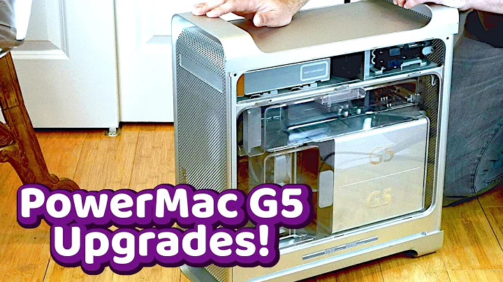 Maxing out a Power Mac G5 Dual Processor 2.0 Ghz - Hard Drive m.2 SATA SSD upgrade and max RAM