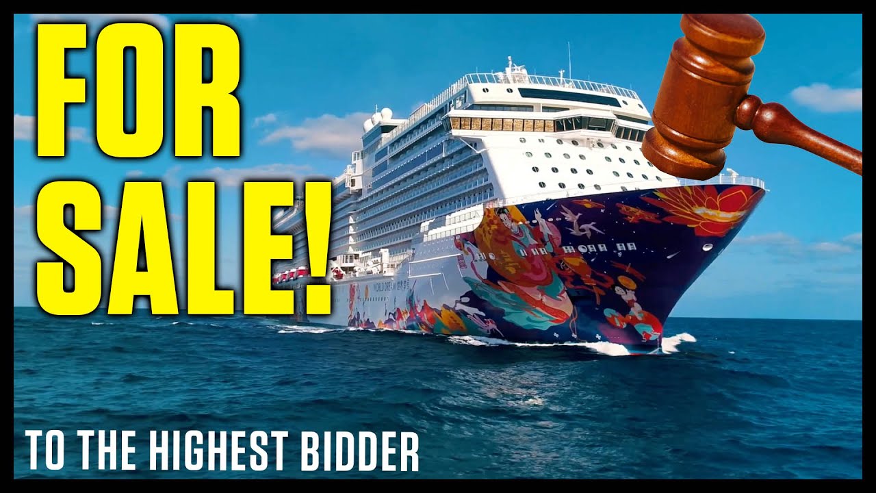 HUGE Cruise Ship FOR SALE! Cruise News! YouTube