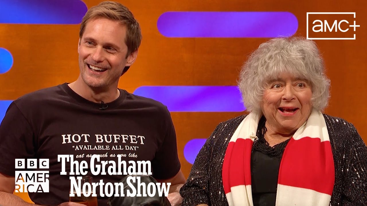 Alexander Skarsgård Almost Rented Miriam Margolyes' Apartment 🏡 The Graham Norton Show | BBC America