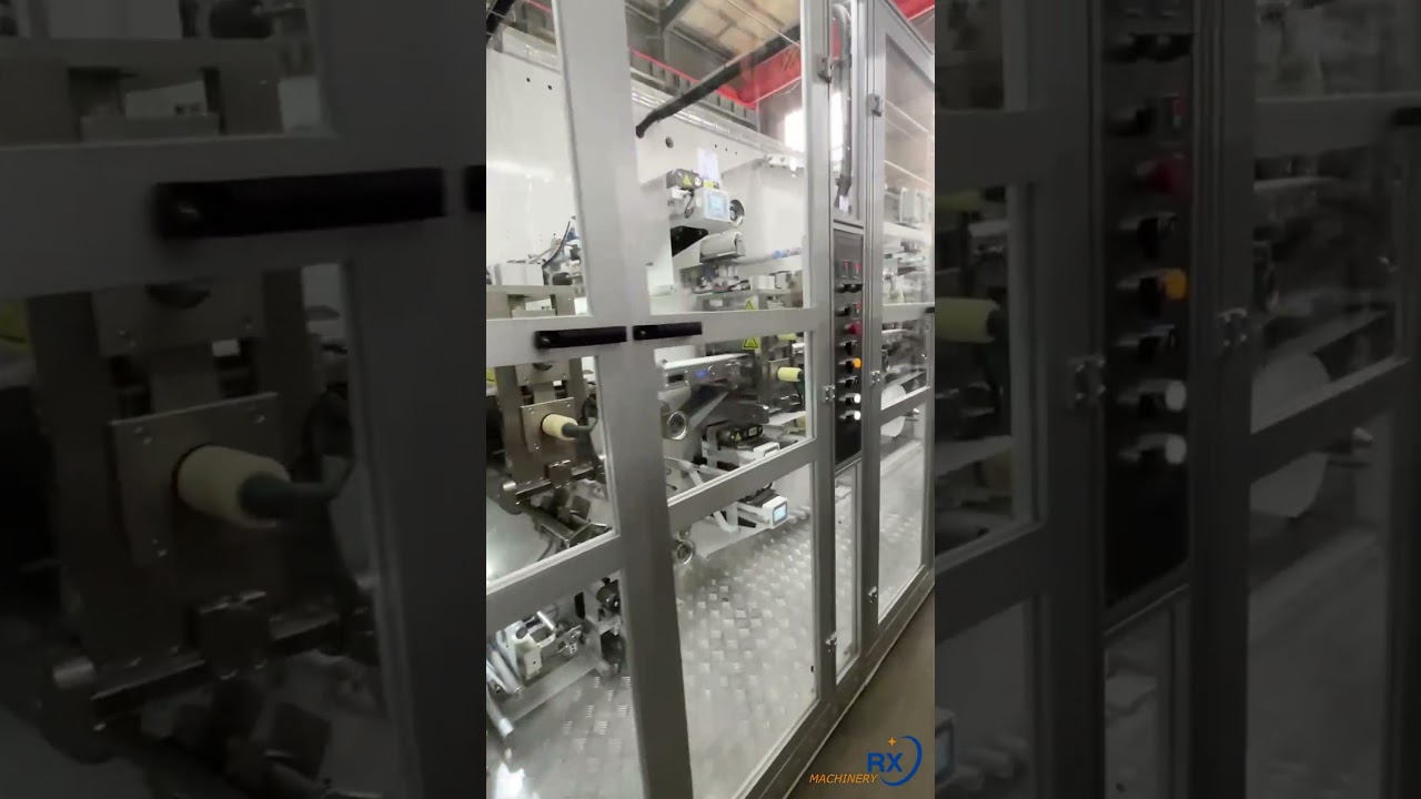 280mm 600pcs/min sanitary napkin machine testing