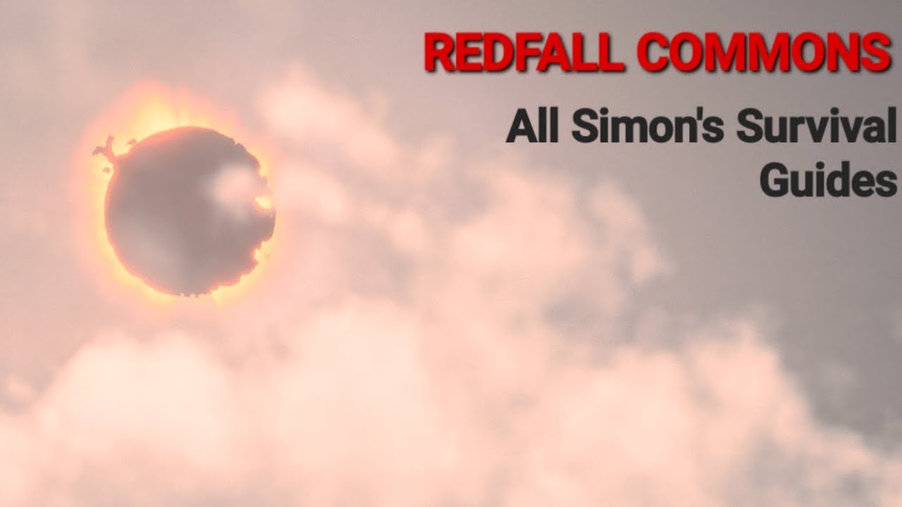 Red Fall Howls Neck Note REDFALL Simon's Survival Guide Locations (Redfall Commons) - YouTube