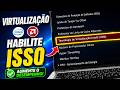 COMO ATIVAR A VIRTUALIZAÇÃO DO SEU PC PRA EMULADORES!