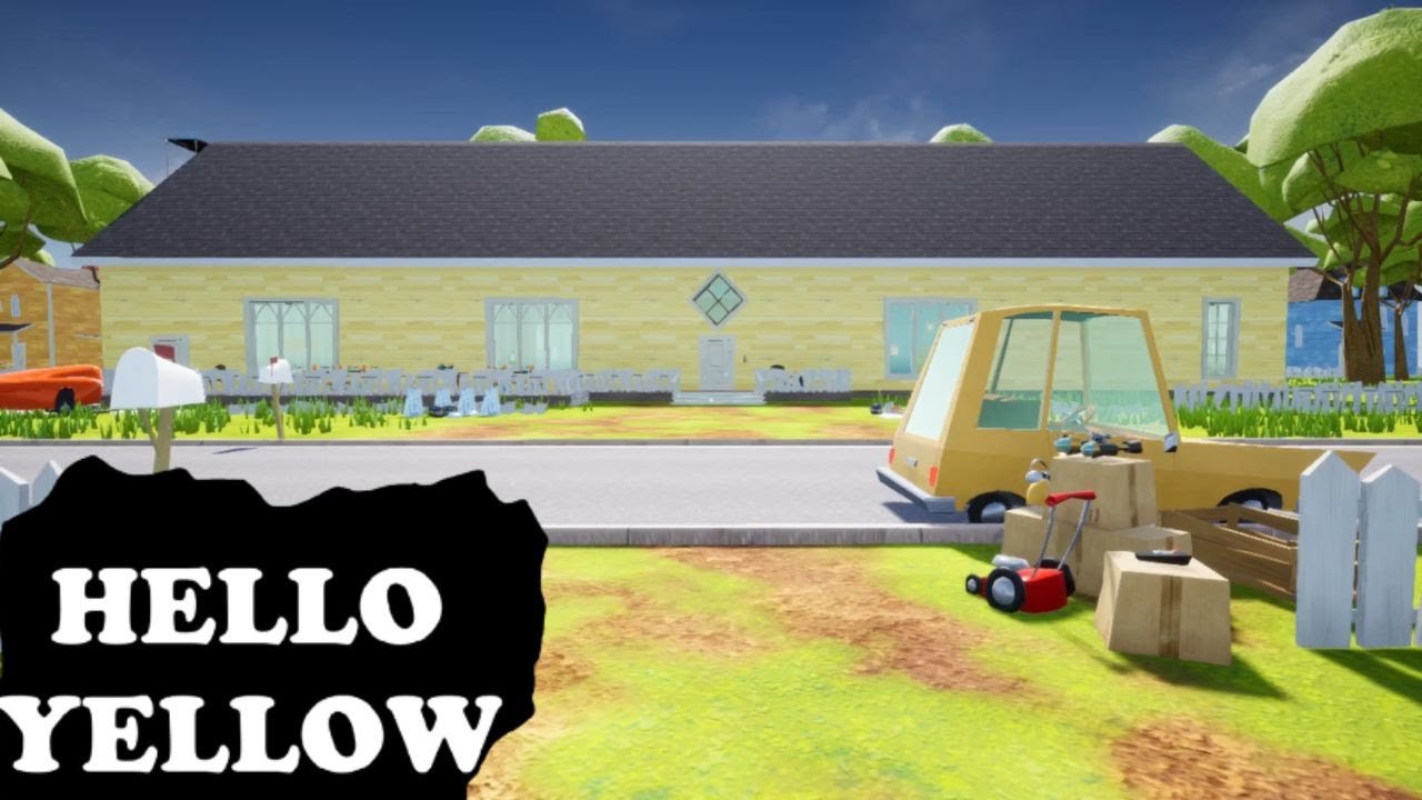 Yellow Neighbor Hello Yellow Hello Neighbor Mod Gameplay Walkthrough - YouTube