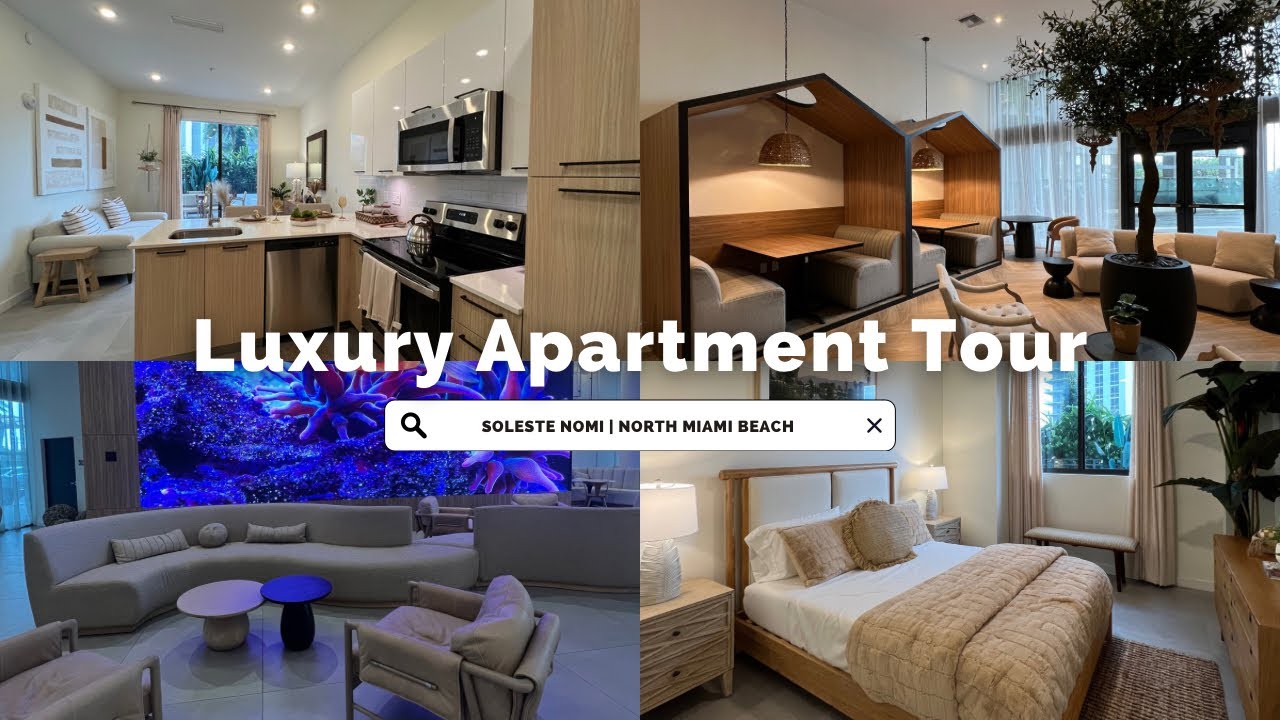 072- Soleste Nomi - North Miami Beach Townhome Apartment Tour! 