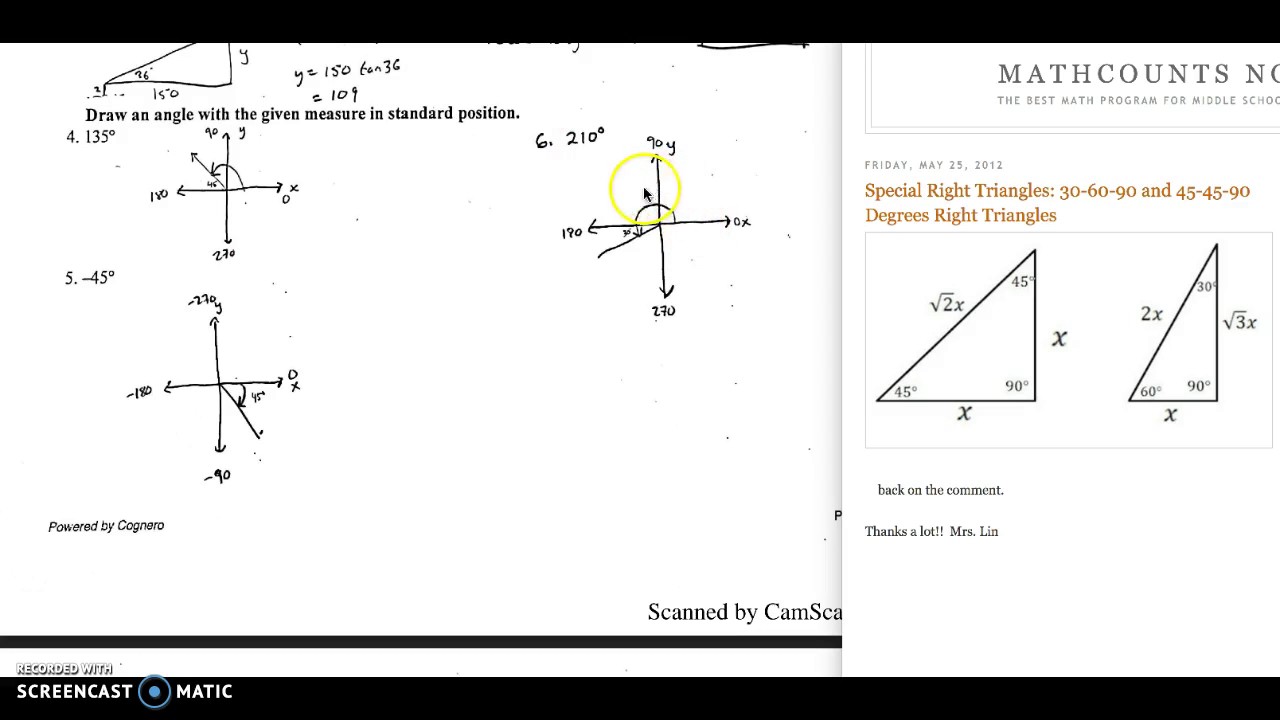 Unit 4, Lessons 1-3 Practice Quiz (solutions) - YouTube