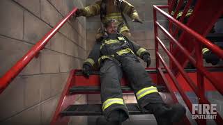 Stairwell Rescue Training Video in Honor of Firefighter Vinnie Fowler