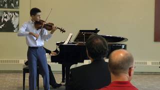 Prokofiev Five Melodies, 2, And 3 - Luke Pisani, Violin