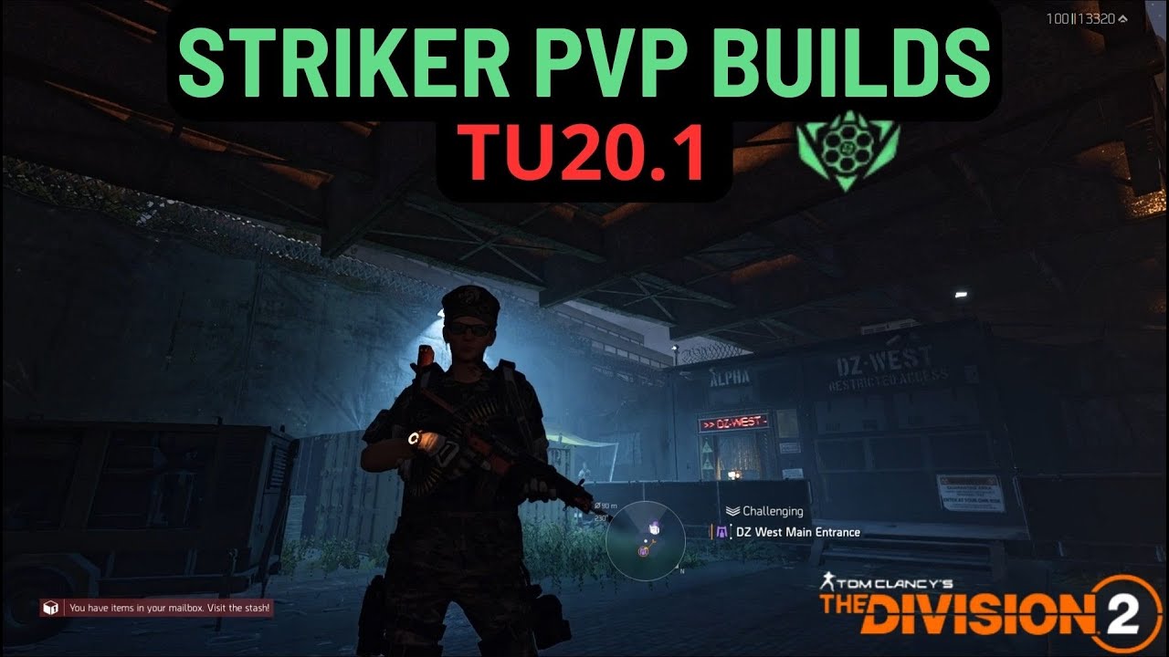 The Division 2 I TU 20.1 Striker Pvp Builds I Dark zone or Conflict I PvP I Builds I