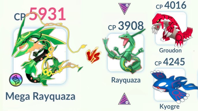 Mega Rayquaza Evolution in Pokémon GO #megarayquaza #shinyrayqyaza