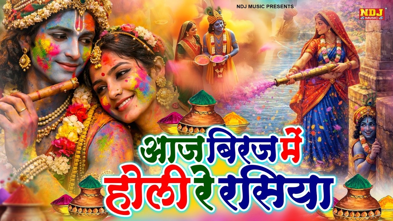 Aaj Biraj Mein Hori Re Rasiya | Braj Ki Holi | आज बिरज में होरी रे रसिया | Radha Krishna Holi Bhajan