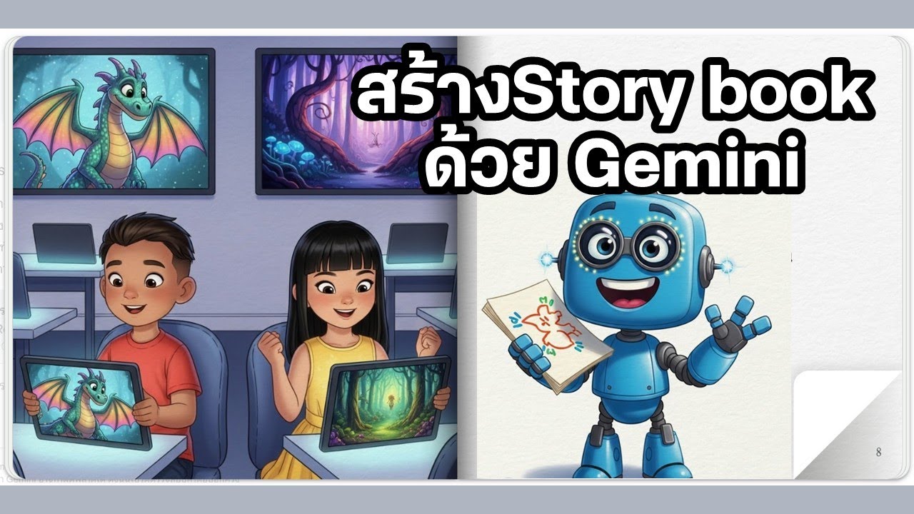 สร้าง Story Book ด้วย Gemini