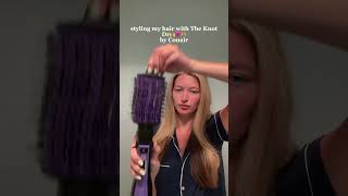 One tool is all you need for a salon-worth blowout. The Knot Dr. All-In-One Dryer Brush @Walmart