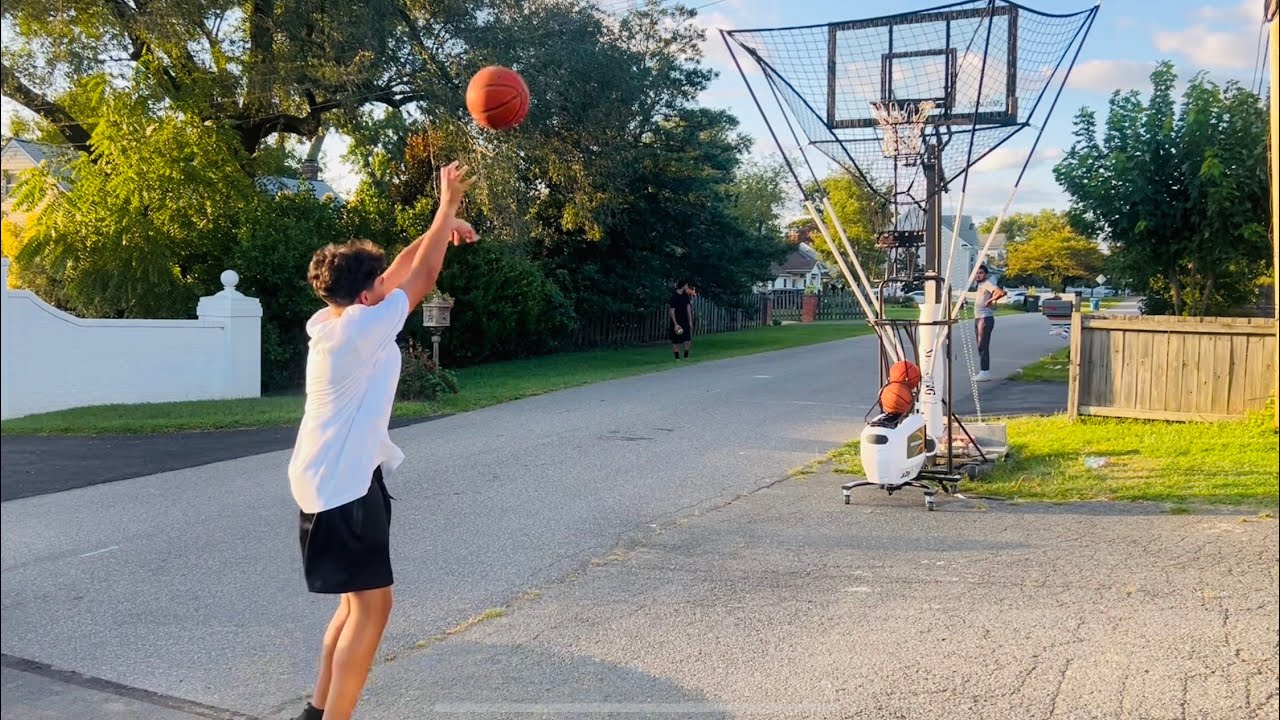 Dr. Dish Basketball Shooting Machine! 🏀💪🏽🔥