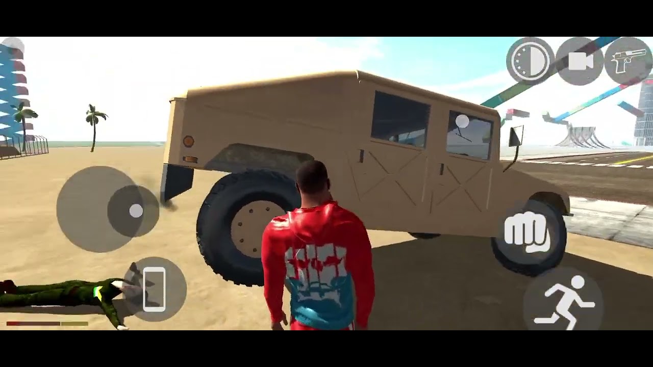 Army tank vs police gadi