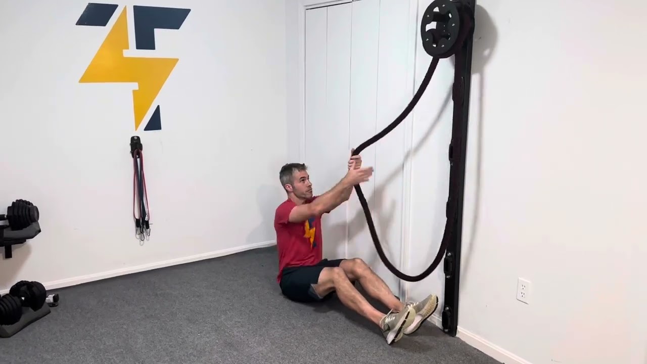 RX505 Seated Rotational Rope Pull
