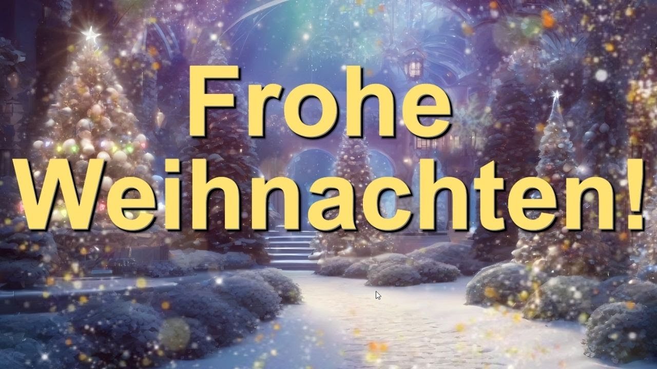 🎄 German Christmas Greeting: Heartfelt Merry Christmas Message in Deutsch ✨🎁