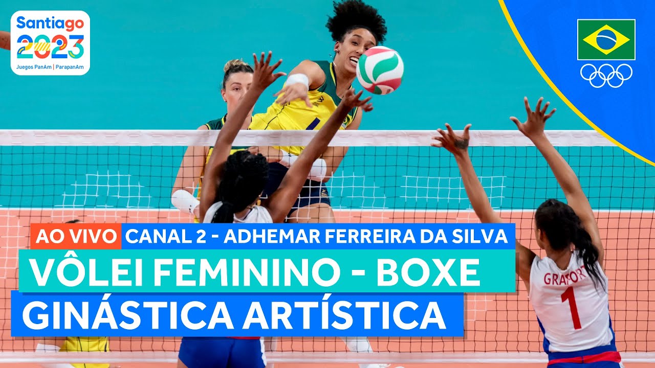 JOGOS PAN-AMERICANOS | AO VIVO | CANAL 2 - ADHEMAR FERREIRA DA SILVA | 23/10