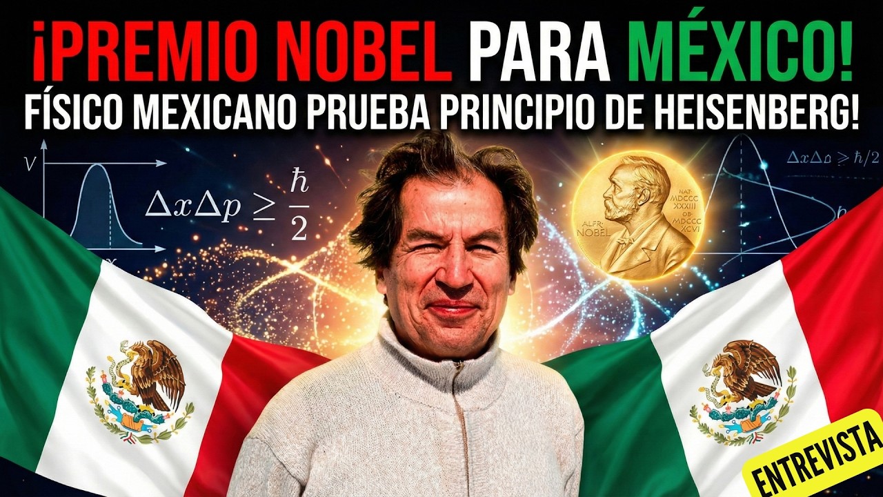 Así se probó el Principio de HEISENBERG (Entrevista) Dr. Manuel Fernández