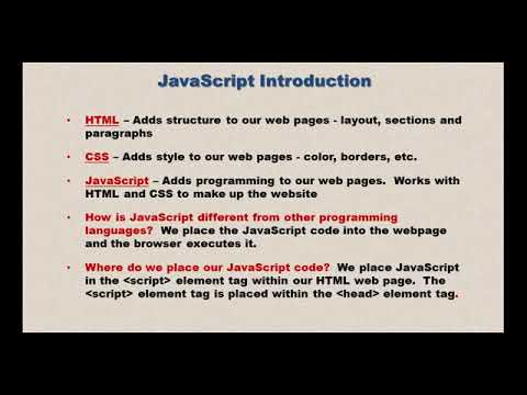 01 JavaScript Tutorial for Beginners   01   Introduction | Computer Monk 🔴