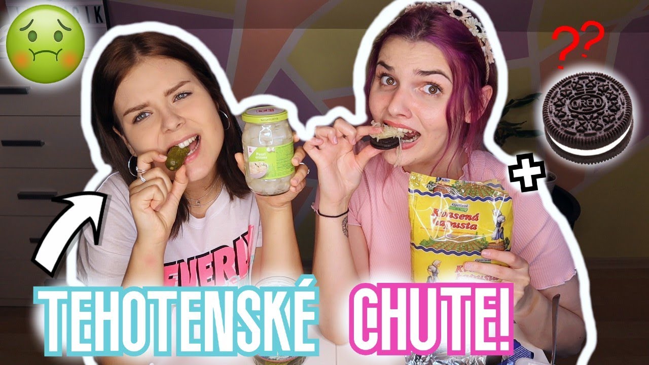 SKÚŠAME DIVNÉ TEHOTENSKÉ KOMBINÁCIE JEDÁL! 🥴w/ 