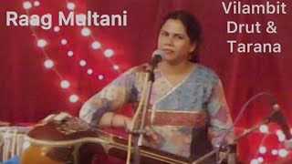 Raag Multani | Bilombit Ektaal, drut teen taal | by Supriya Bera & tabla by Aditya Bera