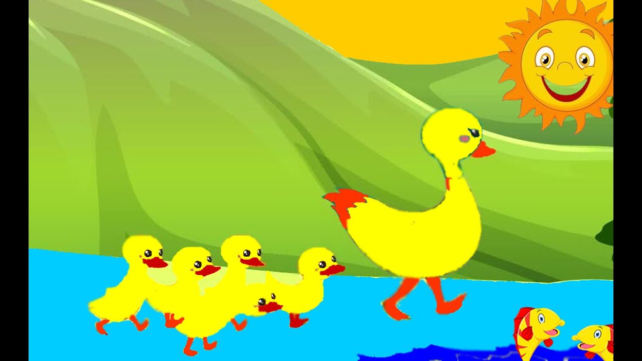 Five little ducks  | 5 little ducks - nursery rhymes, School & kids songs