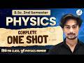 B.Sc Physics 2nd  Semester One Shot Revision | Complete Physics In A Video