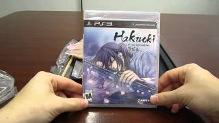 Hakuoki: Stories of the Shinsengumi -Limited Edition- -Unboxing- PS3 screenshot 5